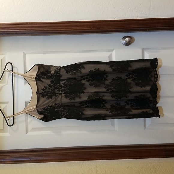 Damask Embroidered Sheath Dress - Picture 5 of 10